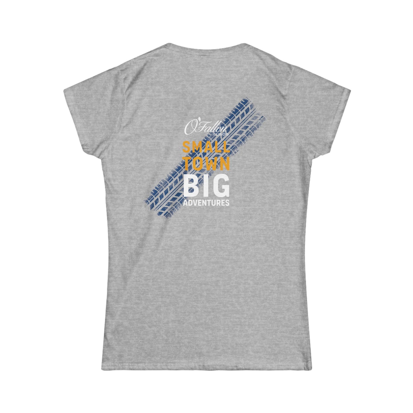 Women's Small Town Big Adventure Softstyle Tee