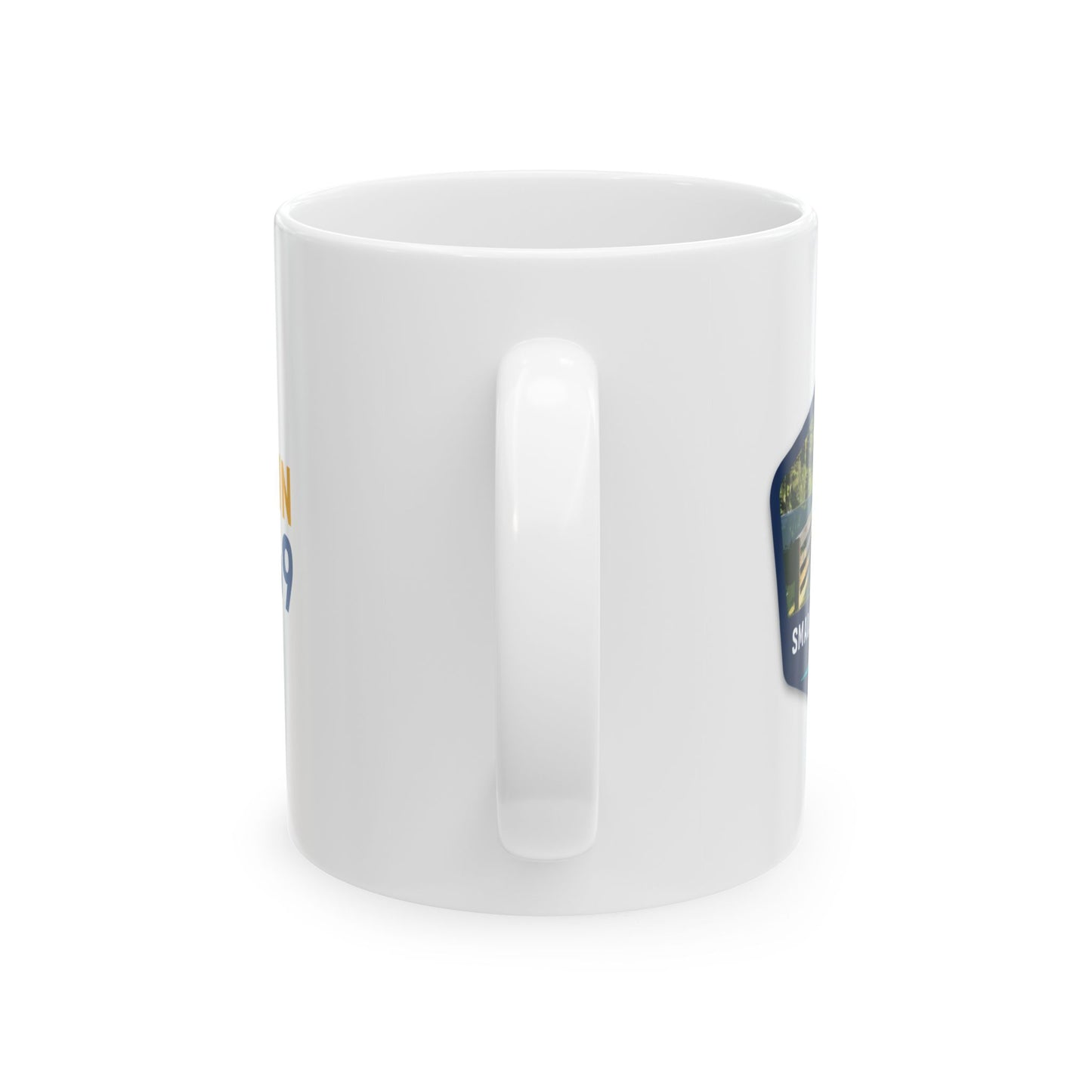 Small Town Big Adventures Bridge Ceramic Mug (11oz, 15oz)