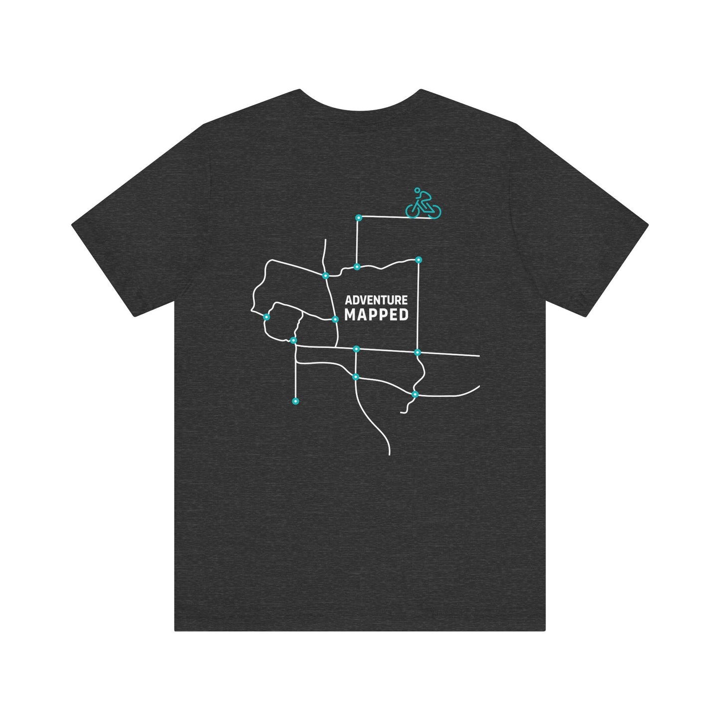 Unisex Adventure Mapped Jersey Tee