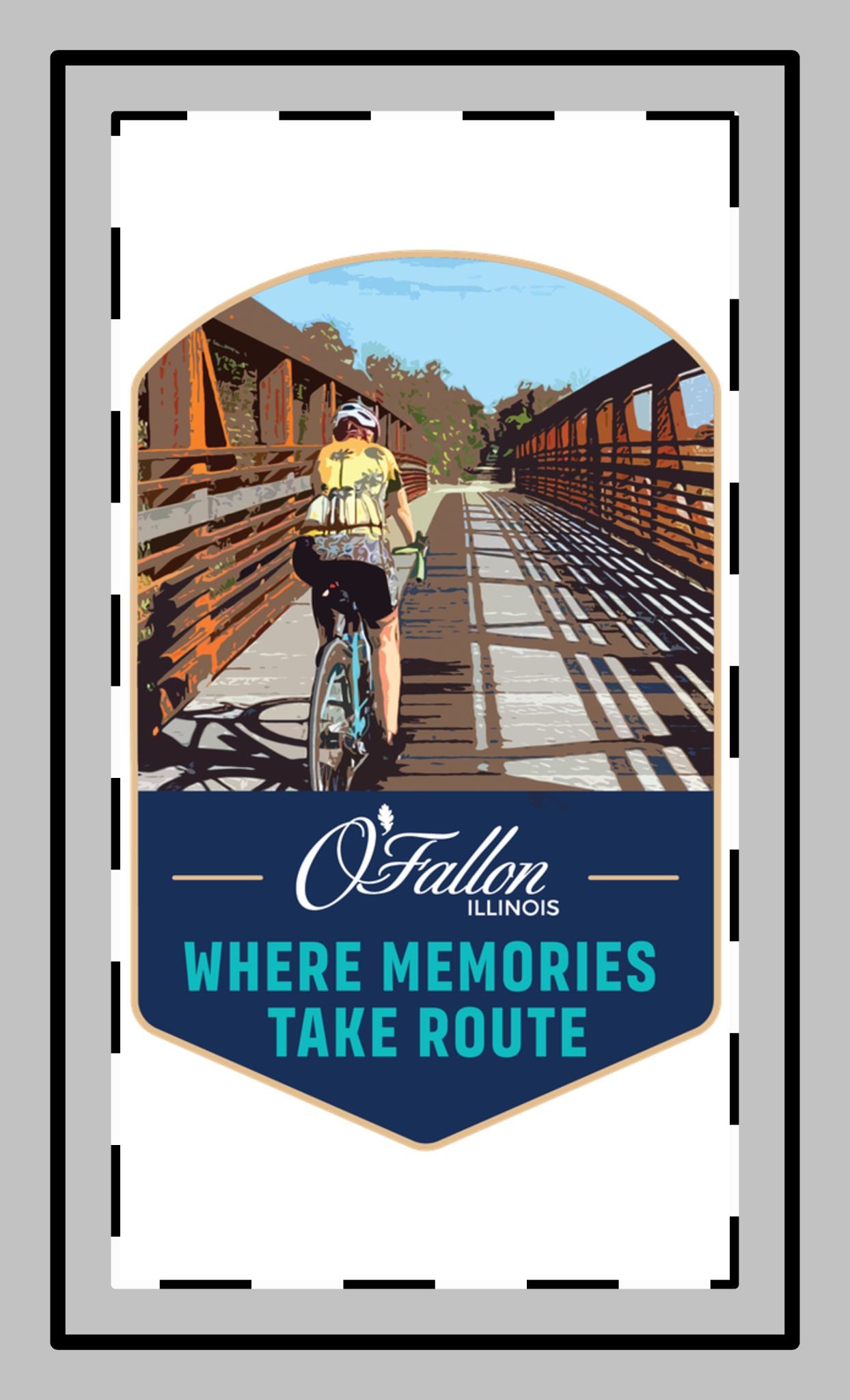 Where Memories Take Route Magnet