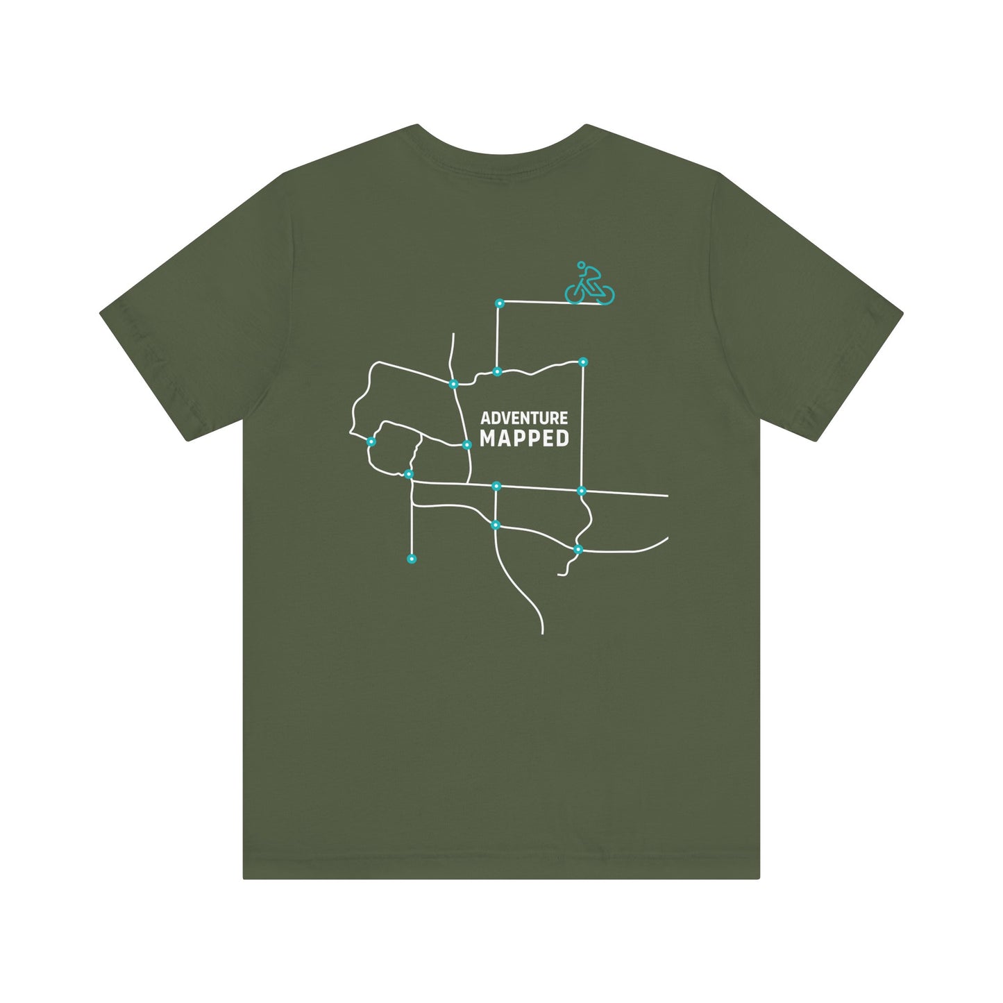 Unisex Adventure Mapped Jersey Tee