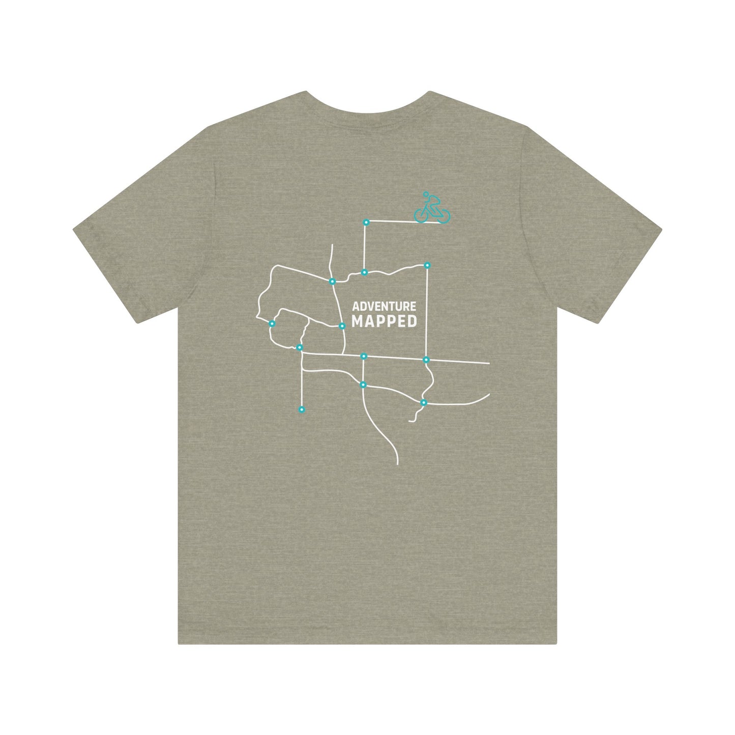 Unisex Adventure Mapped Jersey Tee