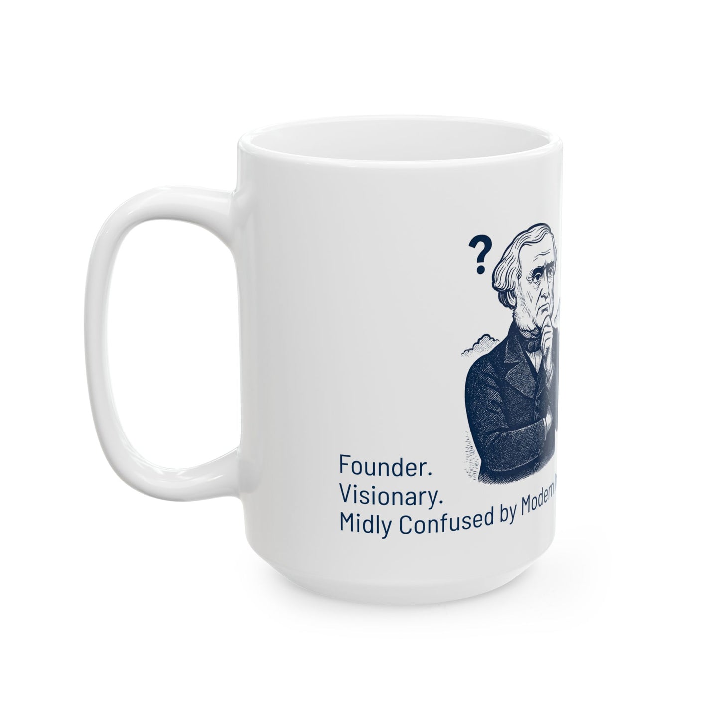 John O'Fallon Roundabout Ceramic Mug (11oz, 15oz)