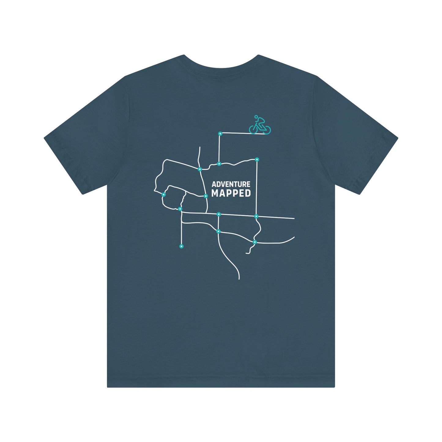 Unisex Adventure Mapped Jersey Tee