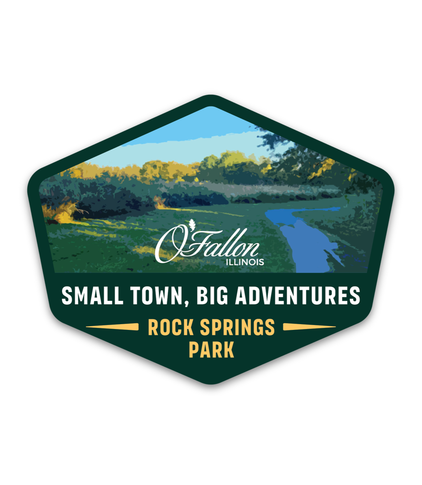 Small Town Big Adventures - Rock Springs Magnet