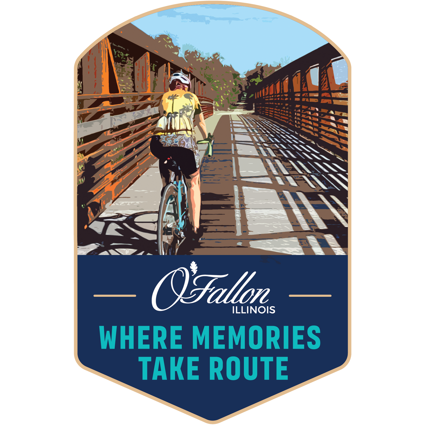 Where Memories Take Route Magnet