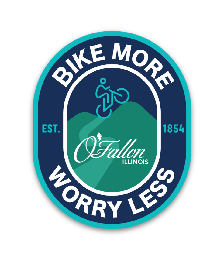 Bike More Worry Less Magnet