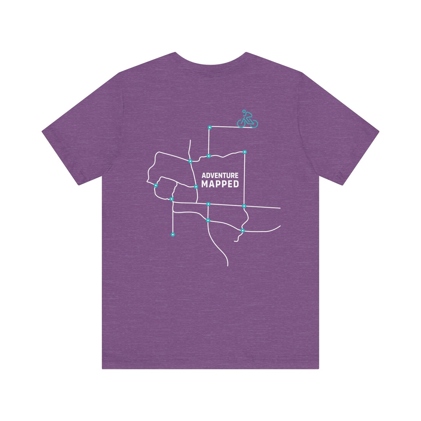 Unisex Adventure Mapped Jersey Tee