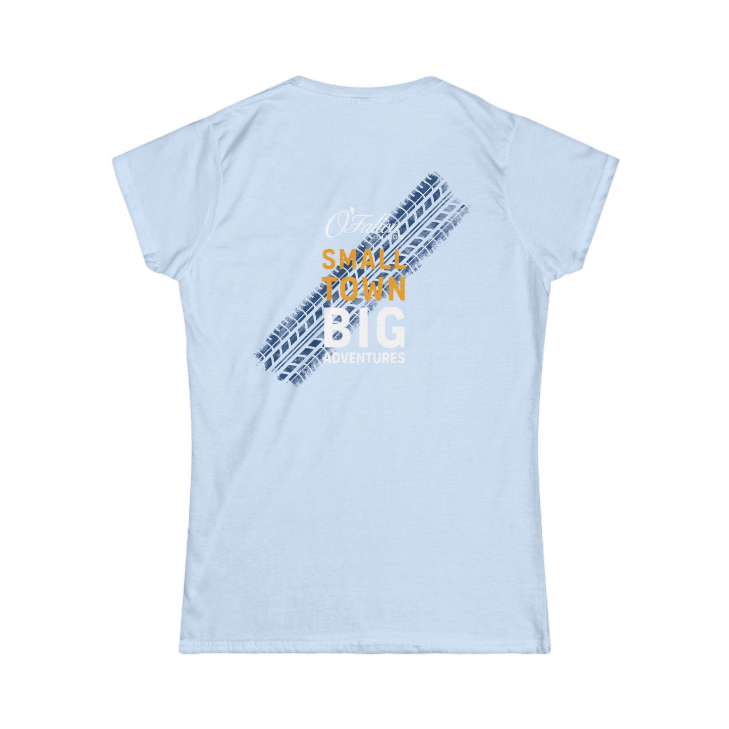 Women's Small Town Big Adventure Softstyle Tee