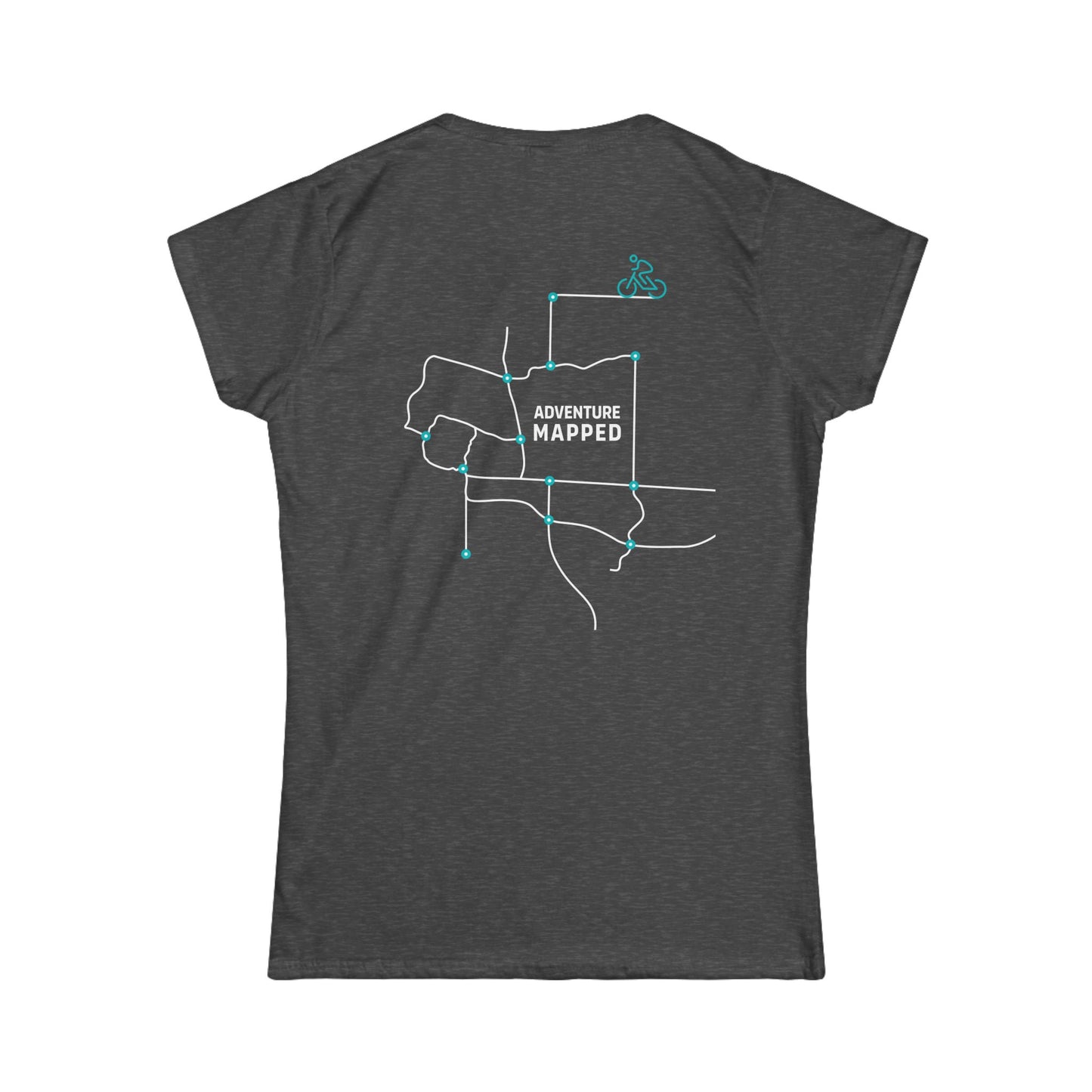 Women's Adventure Mapped Softstyle Tee