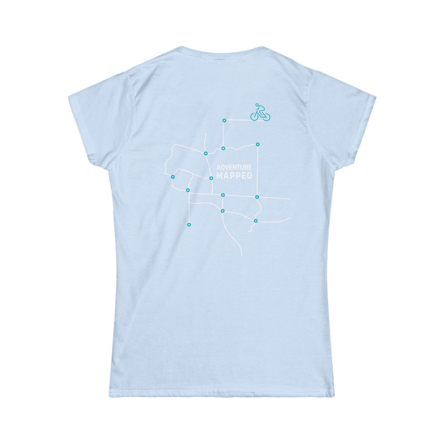 Women's Adventure Mapped Softstyle Tee