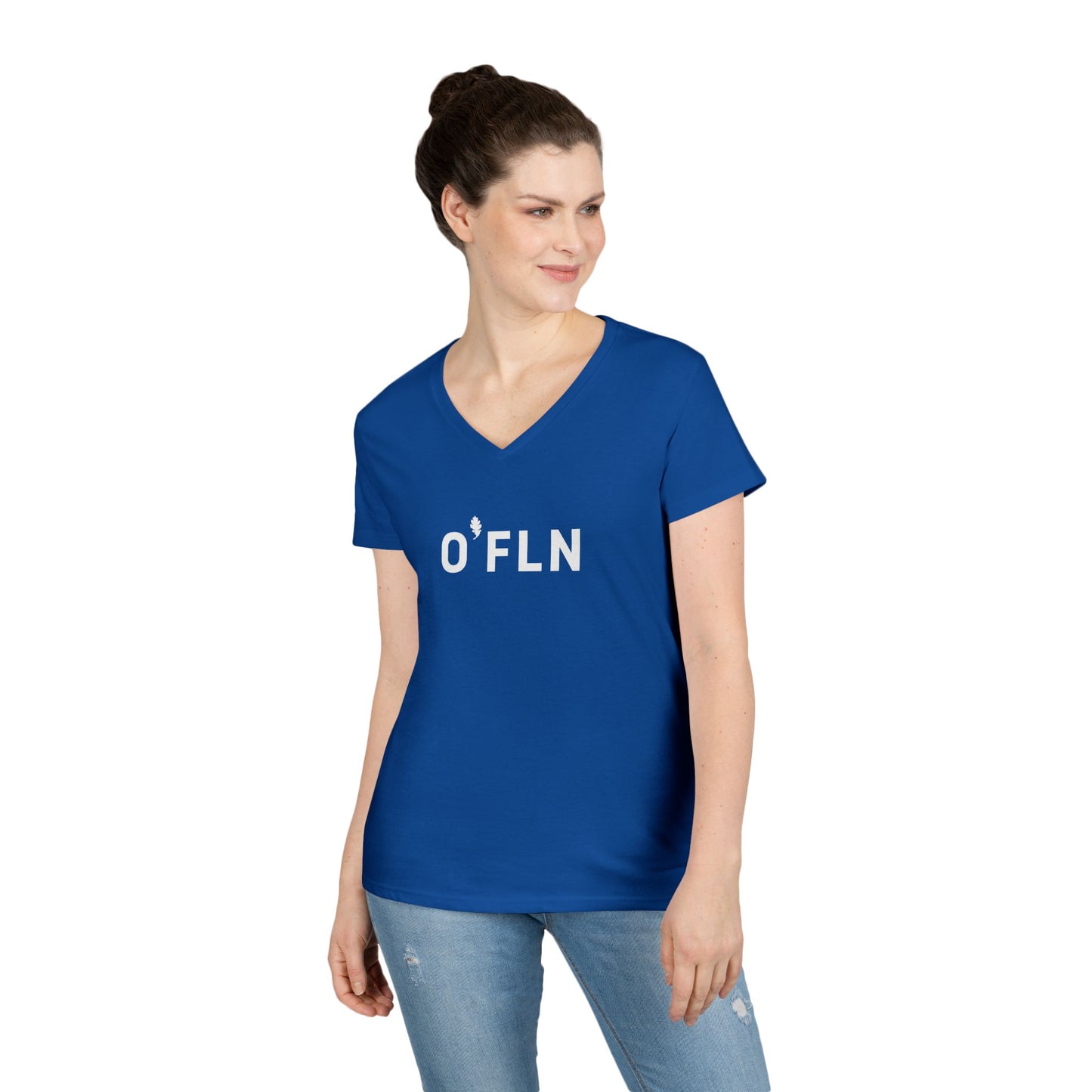 Ladies' O'FLN V-Neck T-Shirt