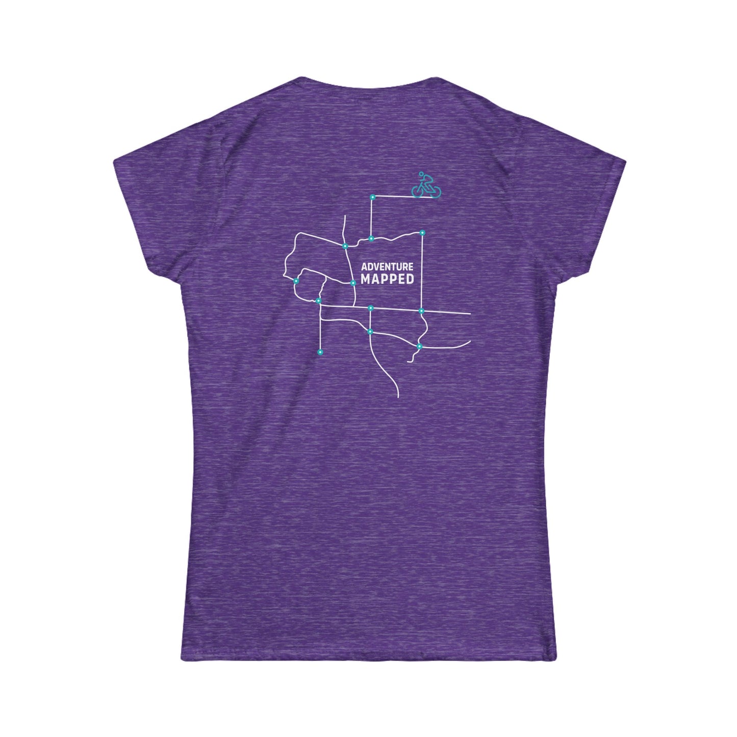 Women's Adventure Mapped Softstyle Tee
