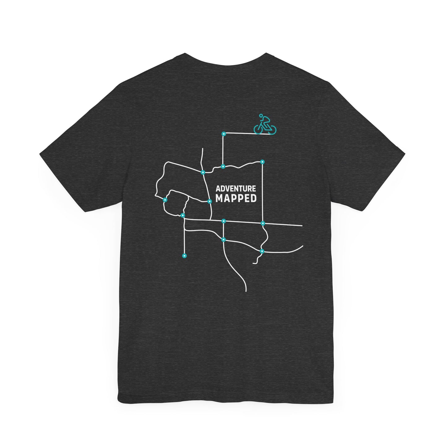 Unisex Adventure Mapped Jersey Tee