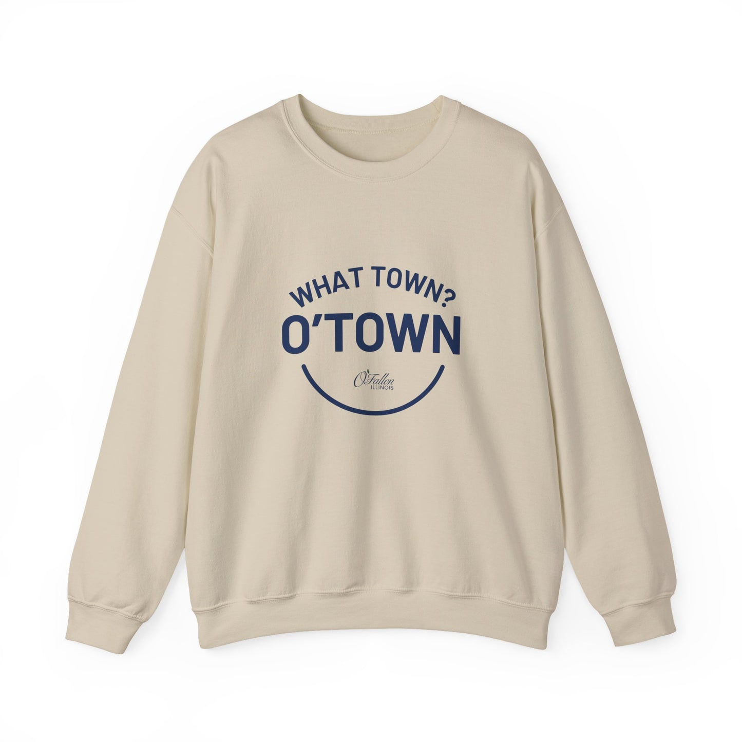 Unisex Heavy Blend™ Crewneck Sweatshirt - What Town? O'Town!