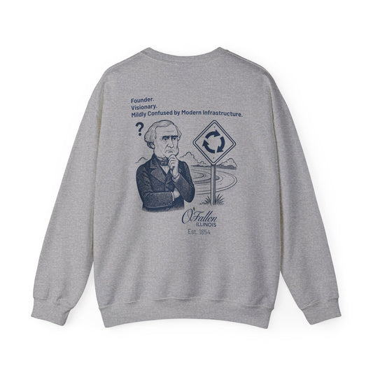 Unisex Heavy Blend™ Crewneck Sweatshirt - John O'Fallon Roundabout