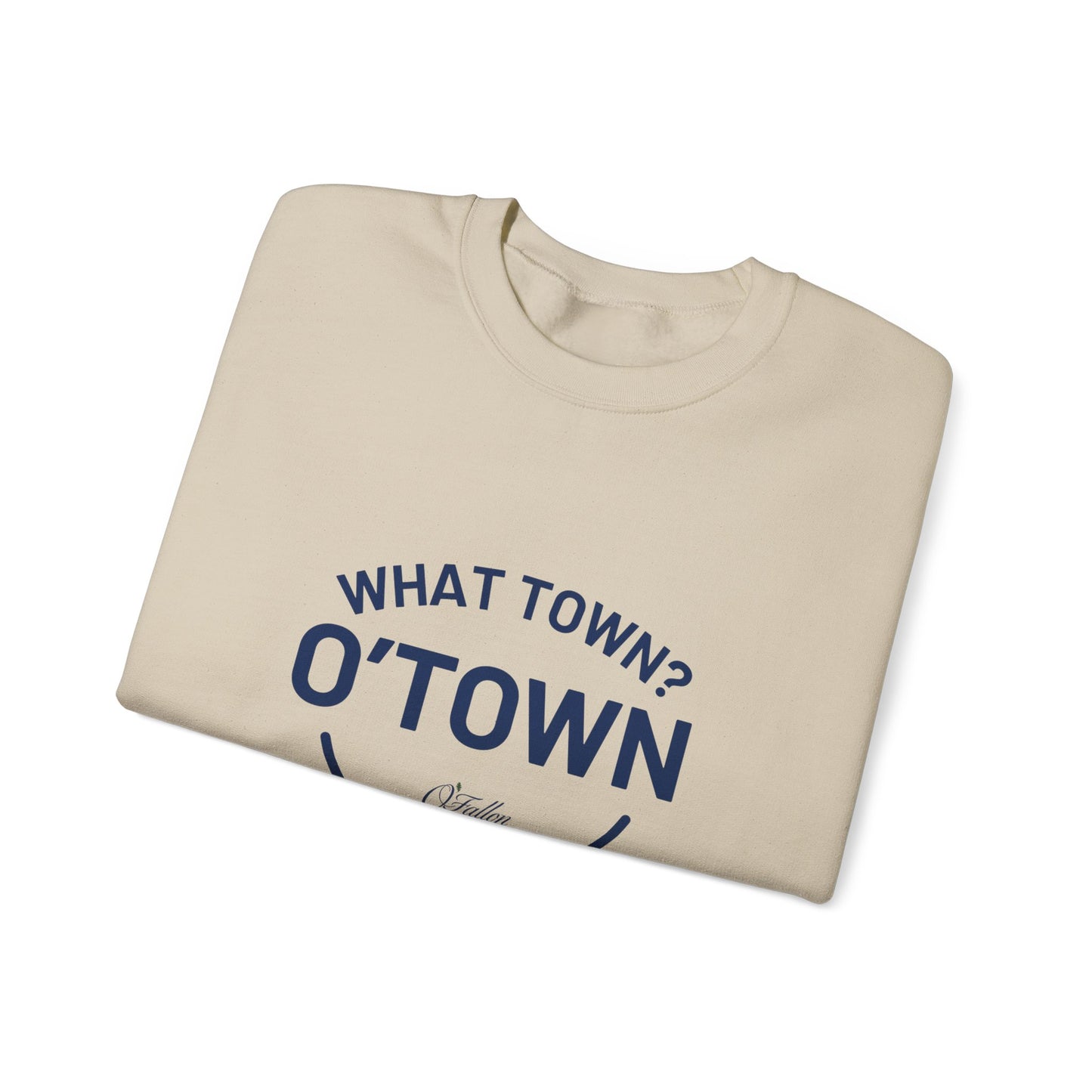 Unisex Heavy Blend™ Crewneck Sweatshirt - What Town? O'Town!