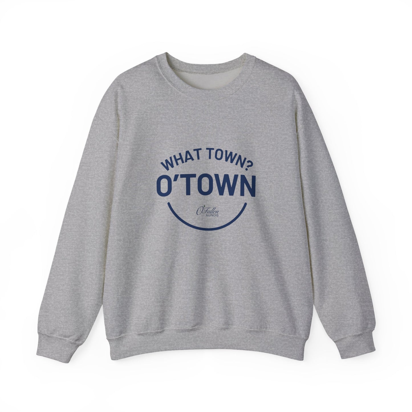 Unisex Heavy Blend™ Crewneck Sweatshirt - What Town? O'Town!