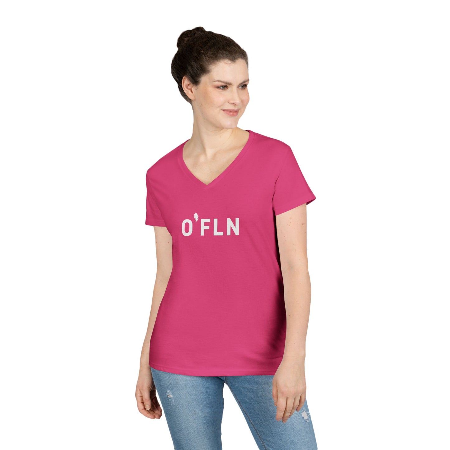 Ladies' O'FLN V-Neck T-Shirt