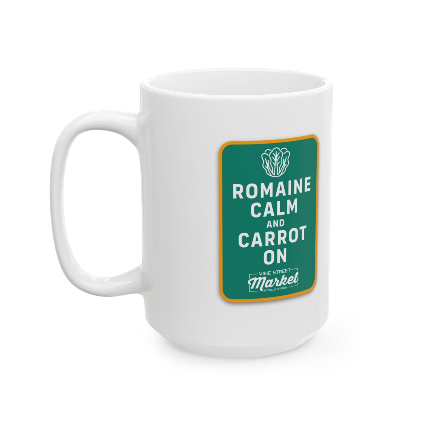 Romaine Calm Ceramic Mug (11oz, 15oz)