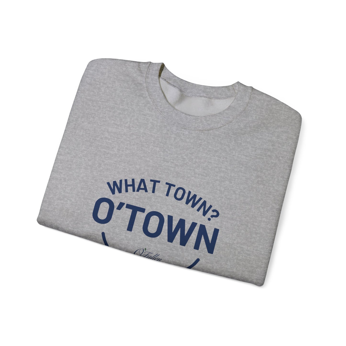 Unisex Heavy Blend™ Crewneck Sweatshirt - What Town? O'Town!