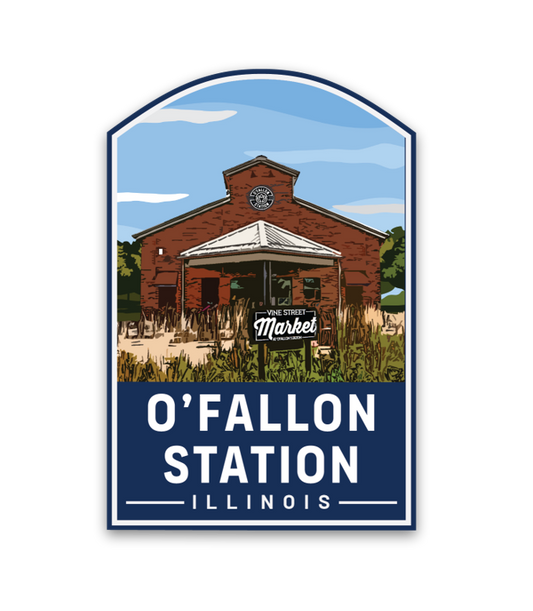 O'Fallon Station Magnet