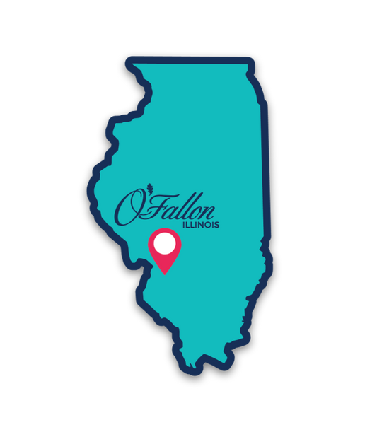 O'Fallon State Outline Magnet