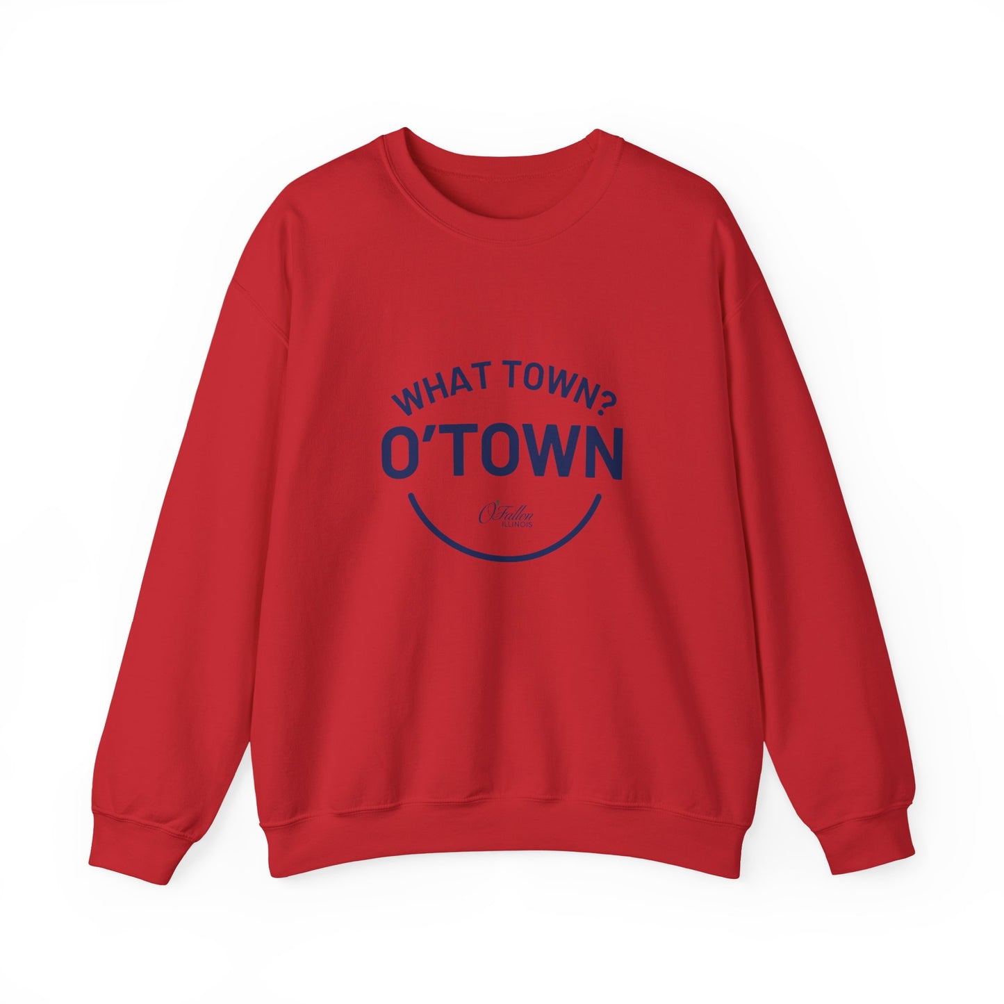 Unisex Heavy Blend™ Crewneck Sweatshirt - What Town? O'Town!