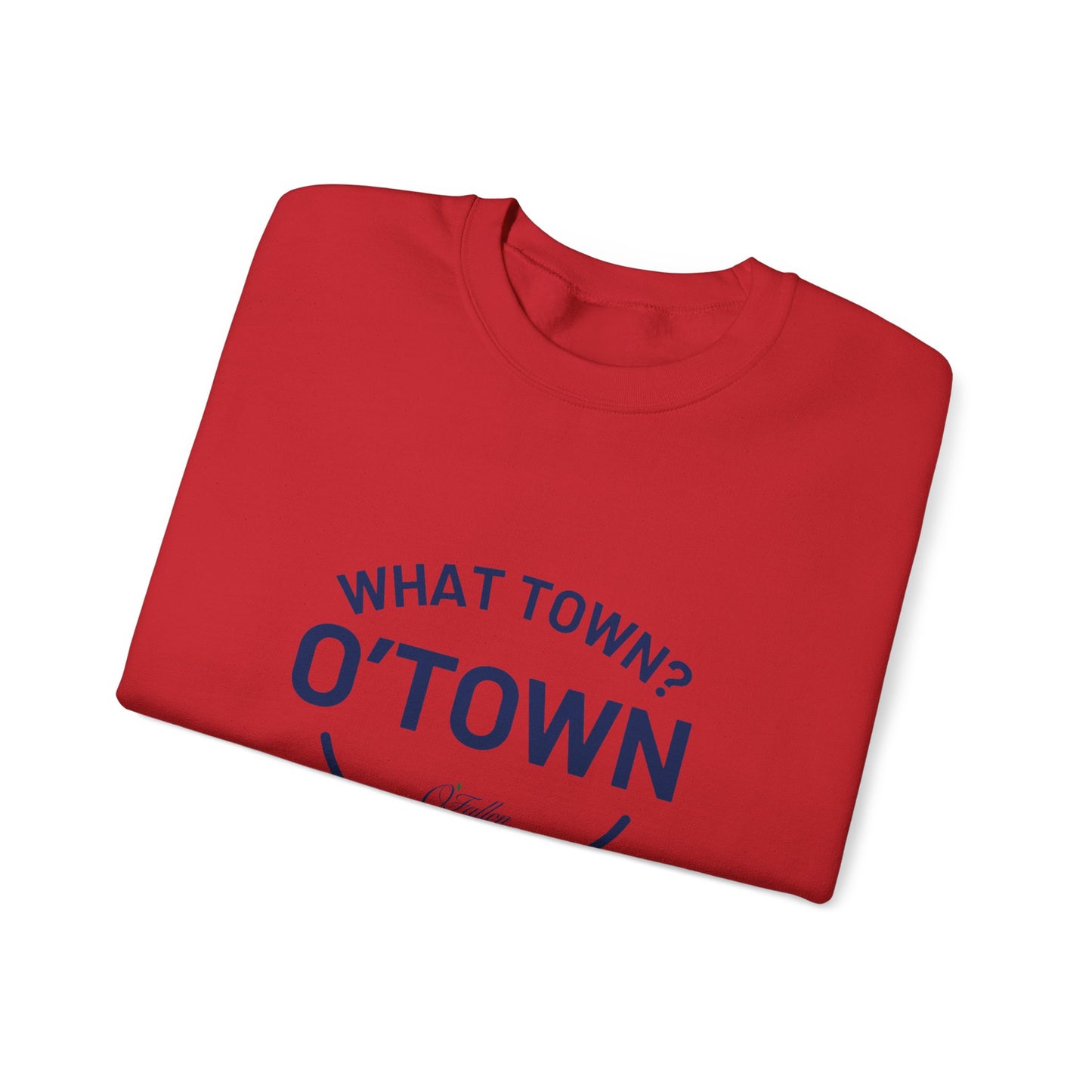Unisex Heavy Blend™ Crewneck Sweatshirt - What Town? O'Town!