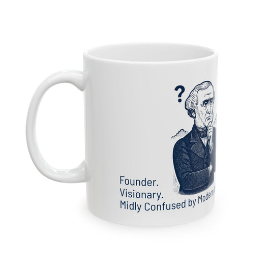 John O'Fallon Roundabout Ceramic Mug (11oz, 15oz)