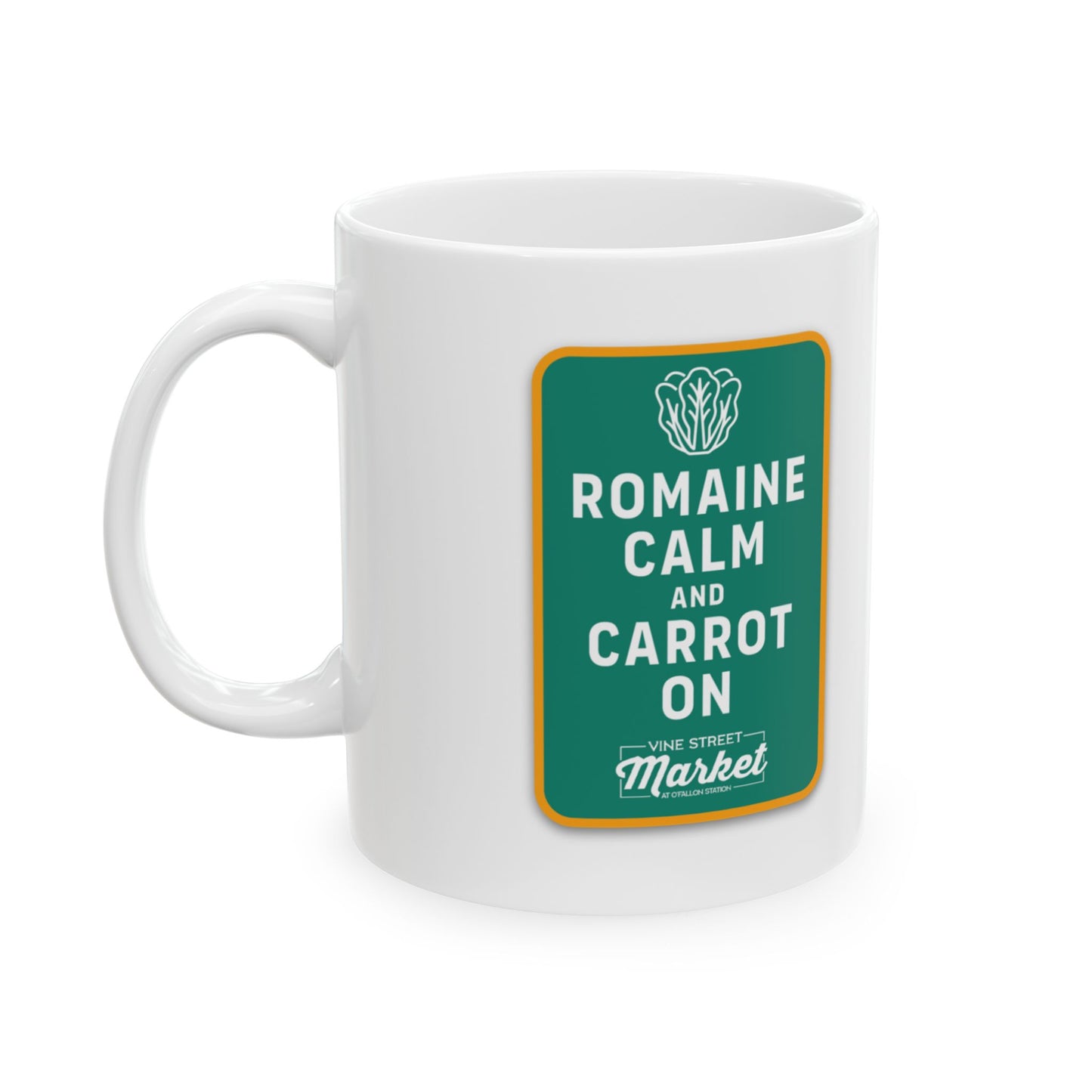 Romaine Calm Ceramic Mug (11oz, 15oz)