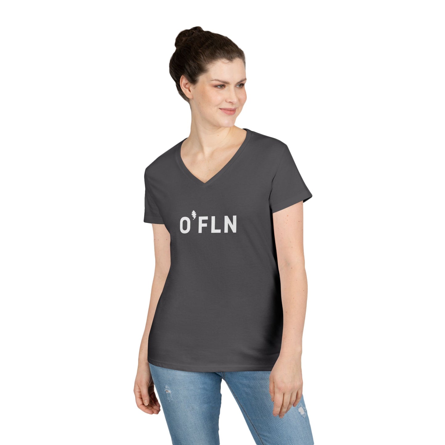Ladies' O'FLN V-Neck T-Shirt