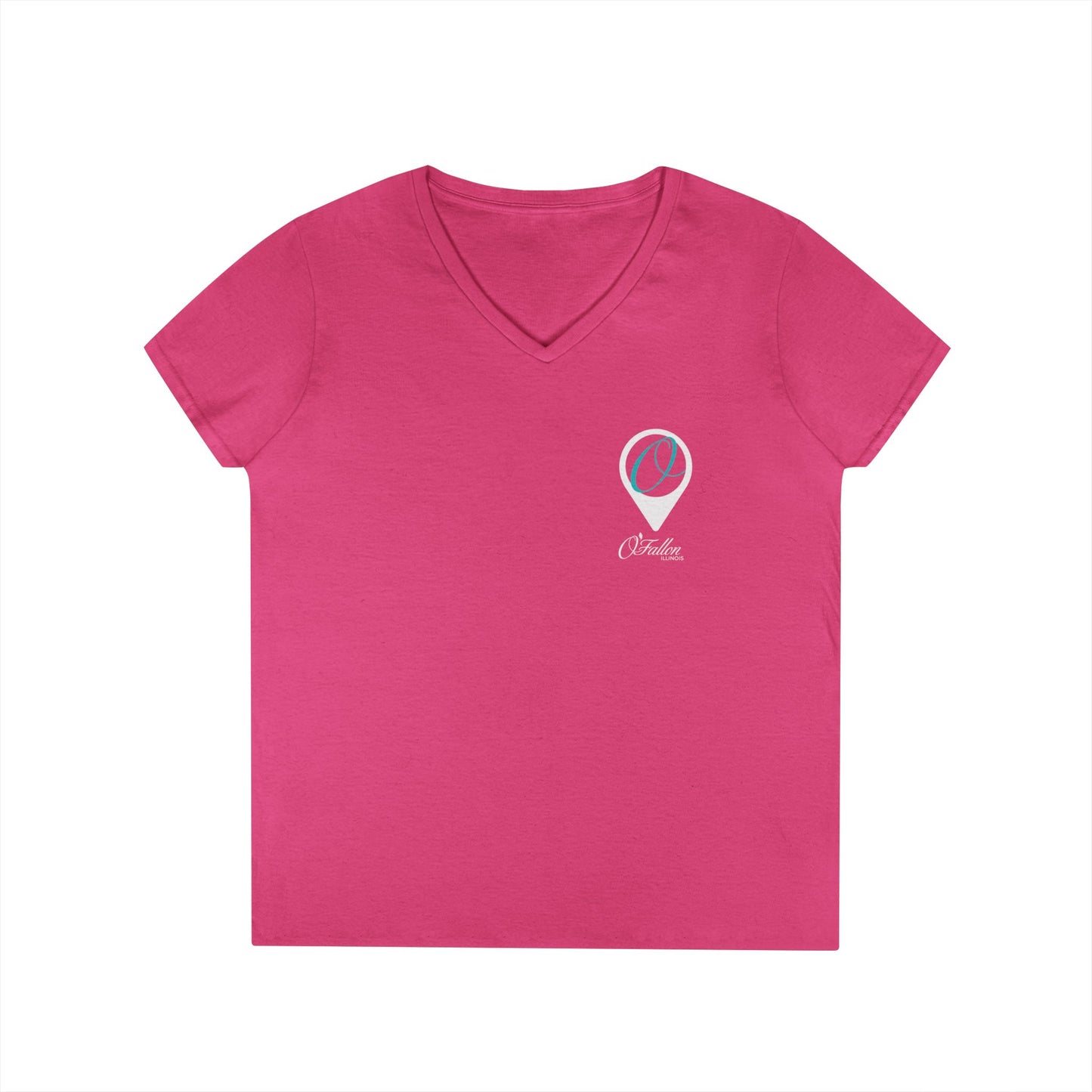 Ladies' Adventure Mapped V-Neck T-Shirt