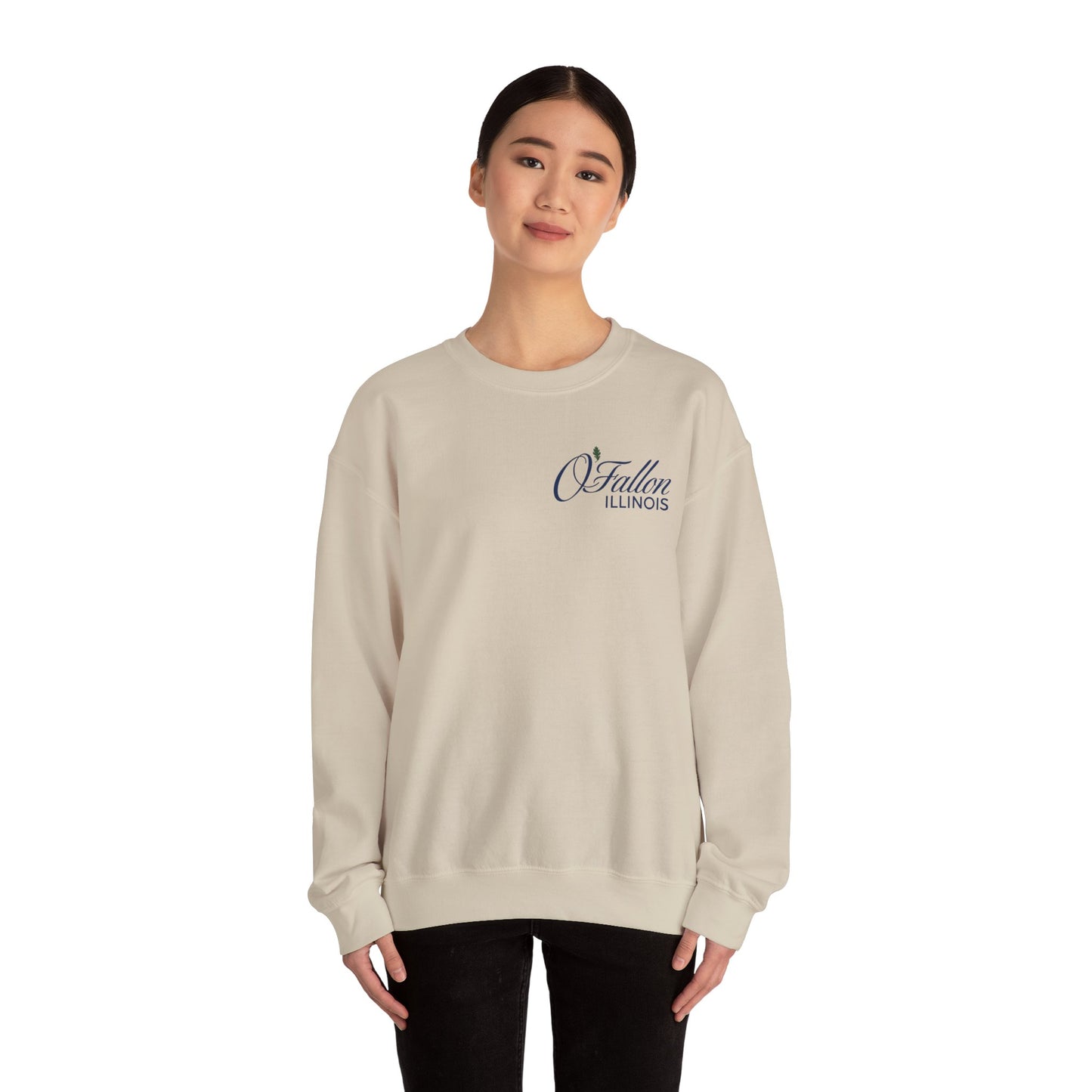 Unisex Heavy Blend™ Crewneck Sweatshirt - John O'Fallon Roundabout